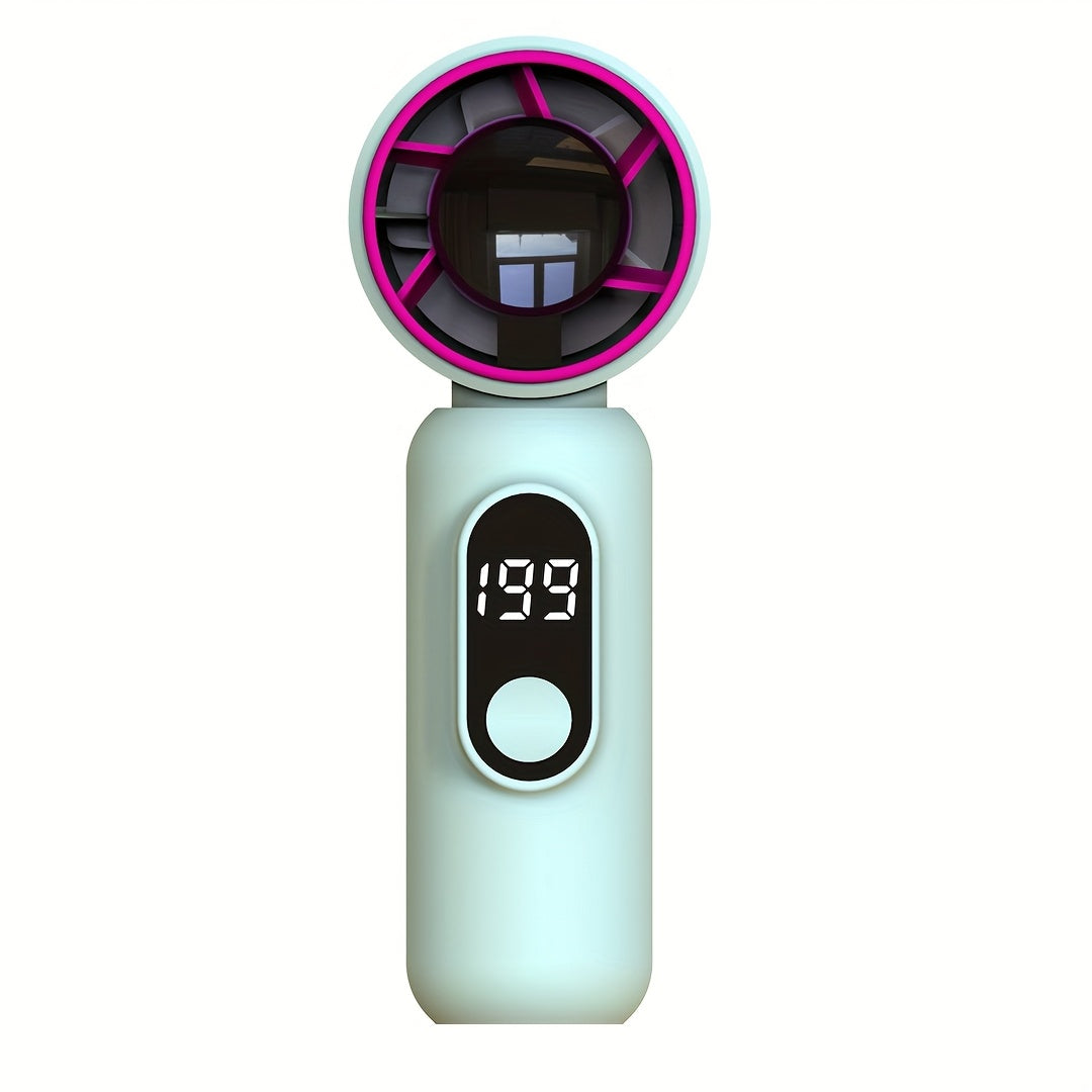3000mAh Portable Handheld Mini Fan - 30% Longer Battery Life