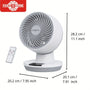 Simple And Stylish Table Fan, 3 Adjustable Wind Speeds, Touch Buttons