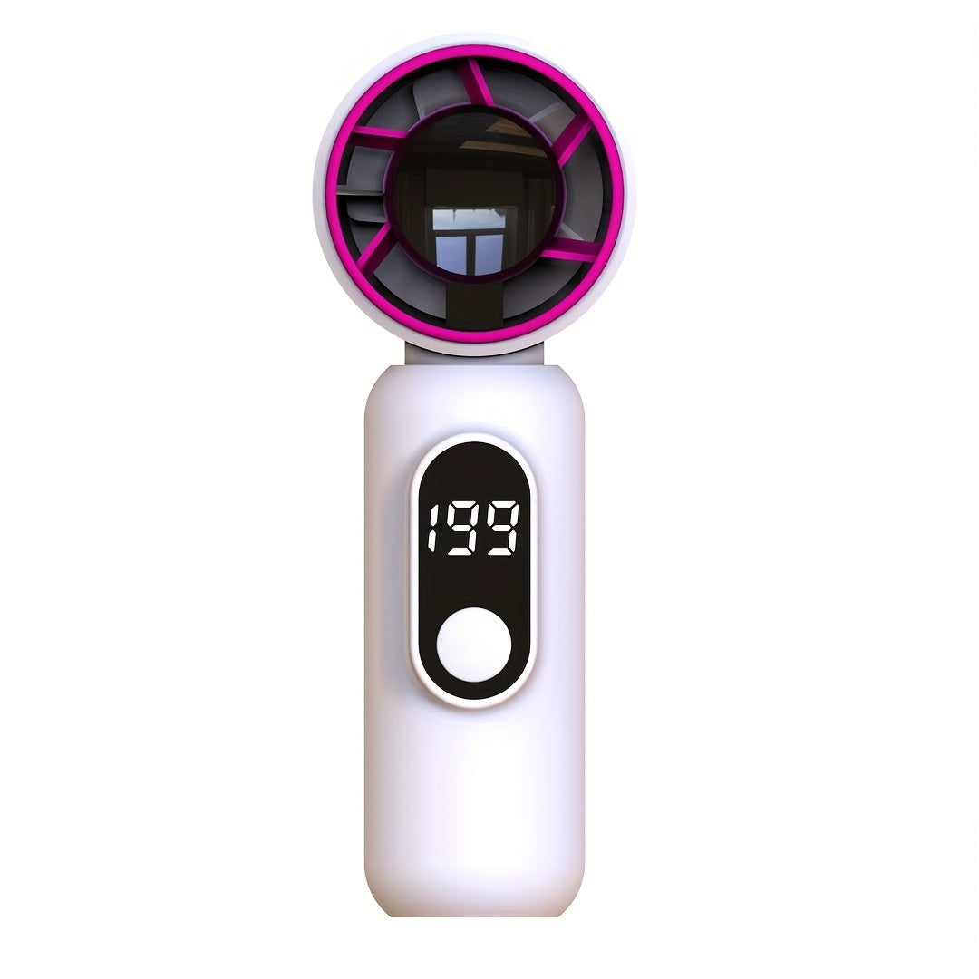 3000mAh Portable Handheld Mini Fan - 30% Longer Battery Life