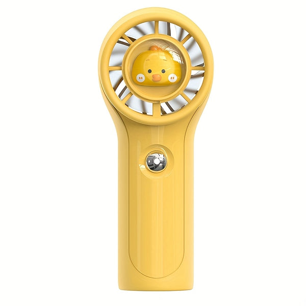 Mini Fan Battery Operated Handheld with 1200mAh Battery or USB Powered Personal Mini
