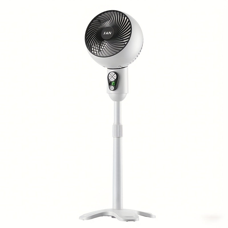 1pc Air Circulation Fan Floor Fan | USB Plug-in | Electric Fan | Circulating Fan | Vertical Electric Fan