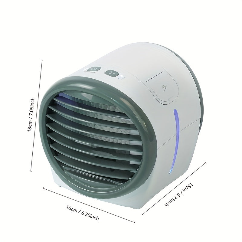 USB Plug-in Electric Fan & Air Circulator – Portable Desktop Cooler with Low-Pressure Design