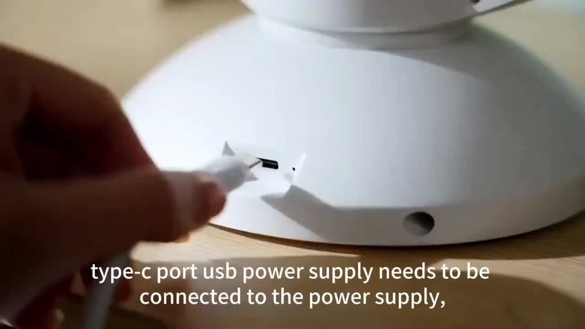 Portable, GICOOK Fan Quiet, Portable GICOOK USB Desk Fan | High-Velocity Air Circulation for Home