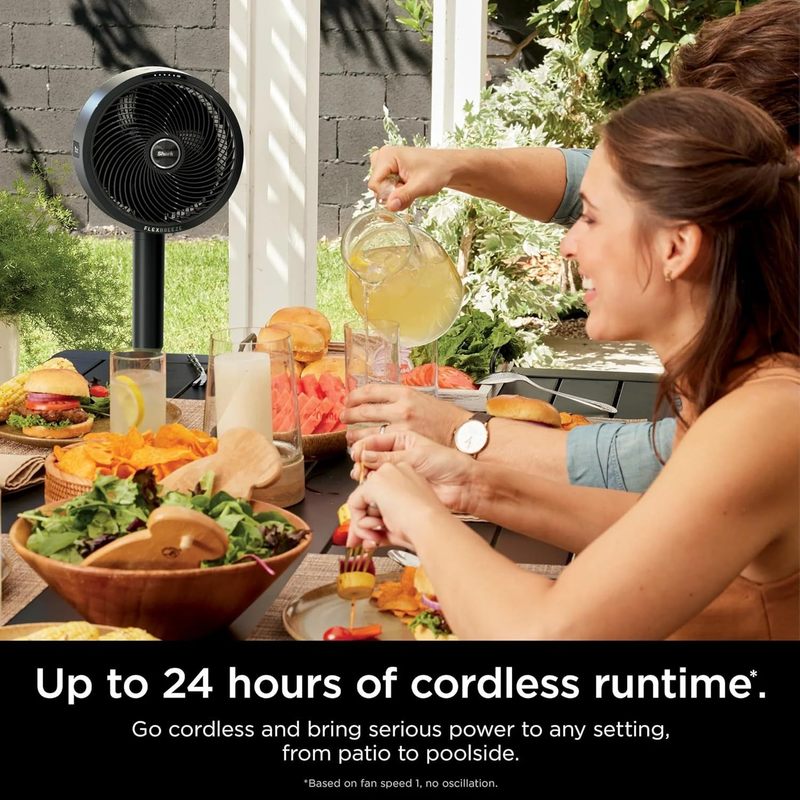 Shark R-UH205 FlexBreeze Indoor & Outdoor Fan with Pedestal & Tabletop