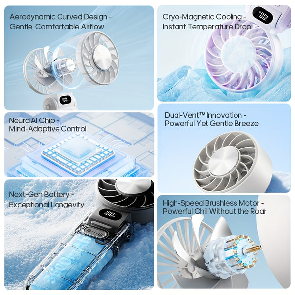 Portable Mini Fan Rechargeable Portable Mini Fan
