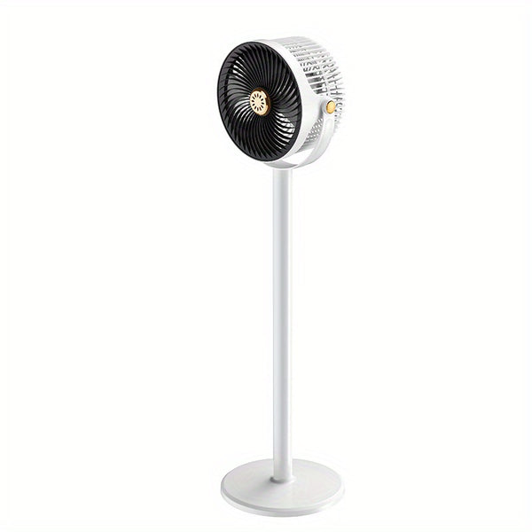 New Home Floor Fan Rechargeable Standing Fan Office Bedroom Floor Fan Desktop Circulation Fan