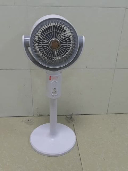 2-in-1 High-Power Standing\u002FDesk  with Remote Control, 360° Circulating Wind & Quiet Operation