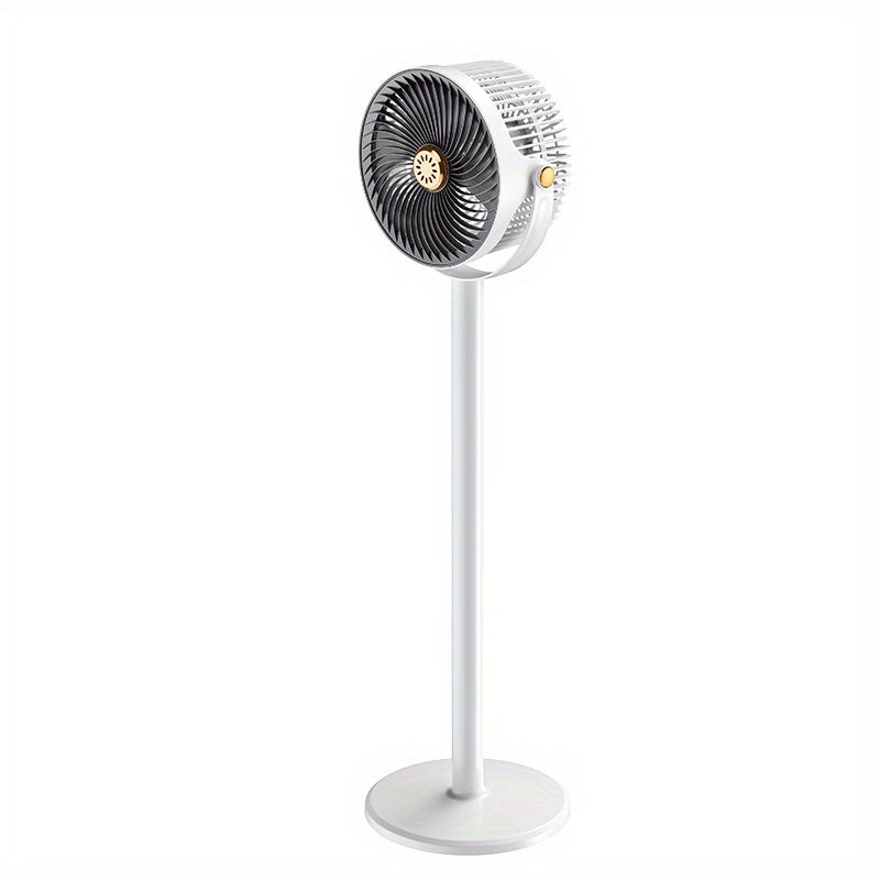 New Home Floor Fan Rechargeable Standing Fan Office Bedroom Floor Fan Desktop Circulation Fan