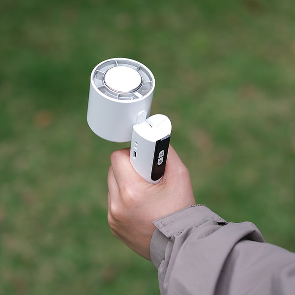 Portable Turbo Fan Compact, Lightweight Portable Turbo Fan with Ice Cooling Area