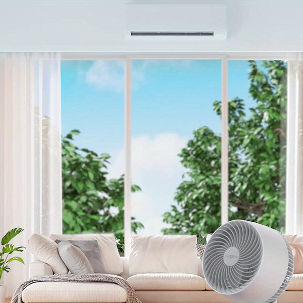 Simple And Stylish Table Fan, 3 Adjustable Wind Speeds, Touch Buttons