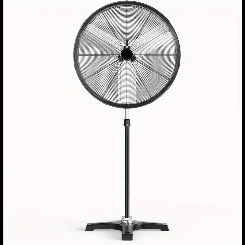 20\u002F 30 Inch Industrial Pedestal Fan, 5000CFM High Velocity and Heavy Duty Standing Fan
