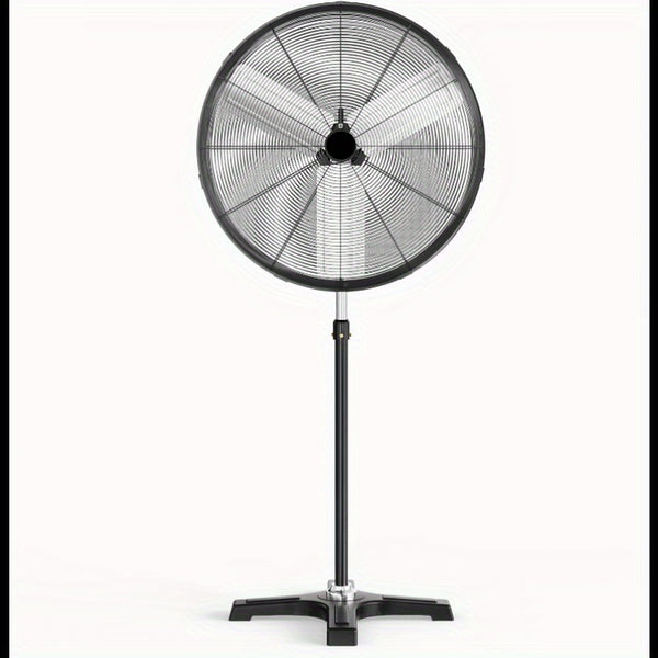 20\u002F 30 Inch Industrial Pedestal Fan, 5000CFM High Velocity and Heavy Duty Standing Fan