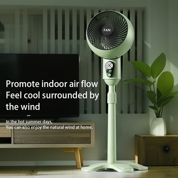 Floor fan gorgeous Household vertical floor fan silent head heater Convection large fan