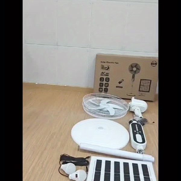 Suitable For Home Office, Remote Control, 2 Bulbs, Sumer Cool Fan