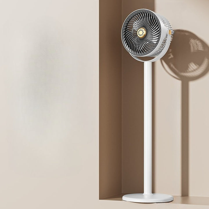 New Home Floor Fan Rechargeable Standing Fan Office Bedroom Floor Fan Desktop Circulation Fan