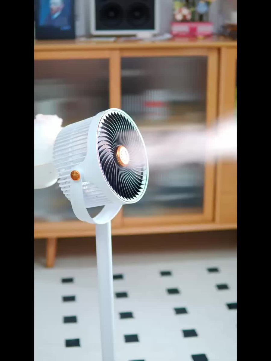 Simple Household Floor Standing Fan \u002F Circulating Fan \u002F 4 Height Adjustment Types