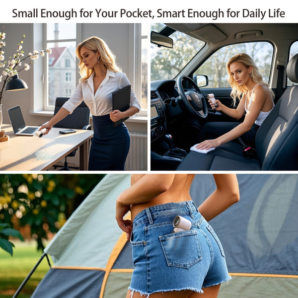 3000mAh Portable Handheld Mini Fan - 30% Longer Battery Life