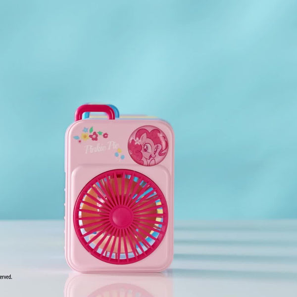 My Little Pony Portable Mini Fan with USB, 3-speed Adjustable Wind Modes, Lightweight Design